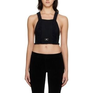 New JACQUEMUS Black 'Le Haut Neve' Tank Top women size 36